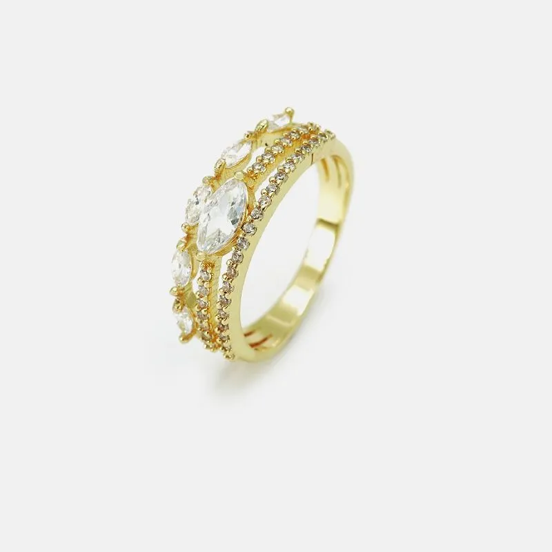 Marquise   Cz   Ring   Sterling   Arian