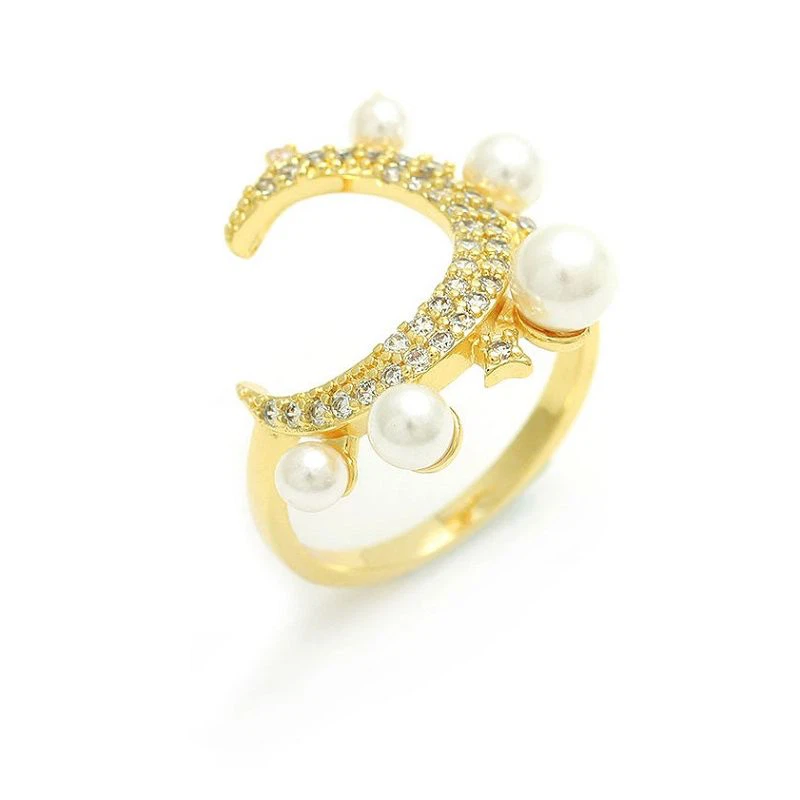 Merched Pearl Ring Jewelry