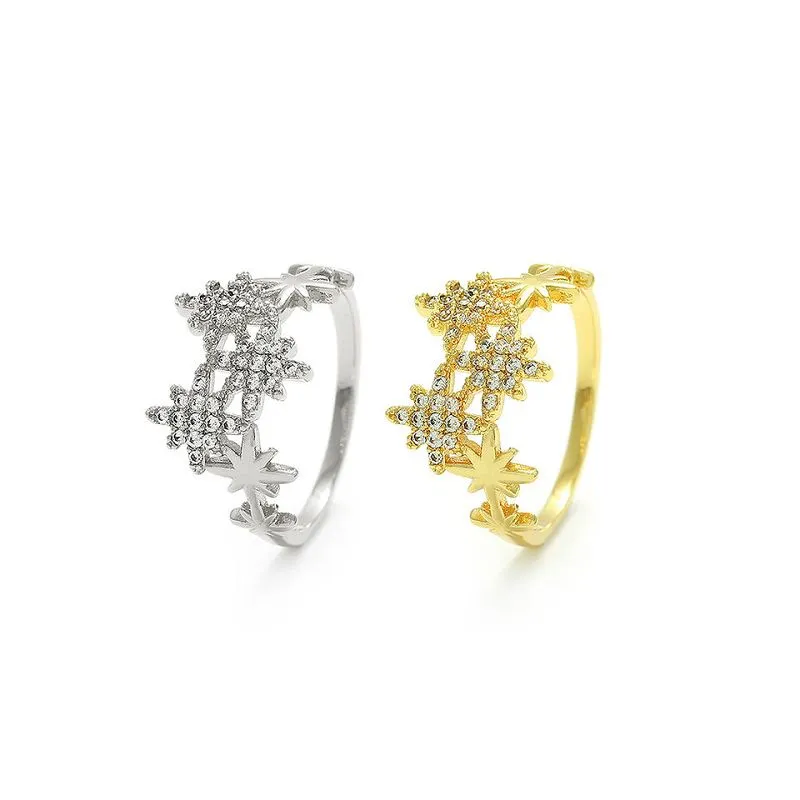 Modrwy Merched Dylunio Pluen Eira